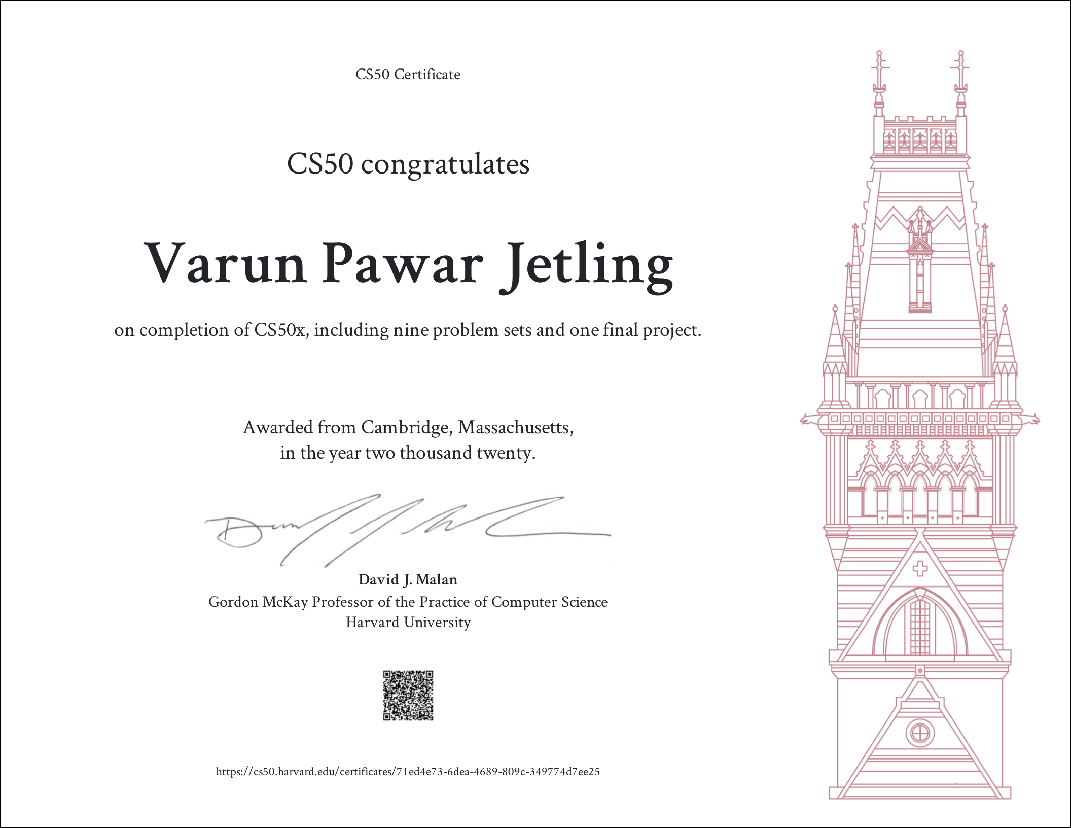 Harvard_CS50_X_Certificate