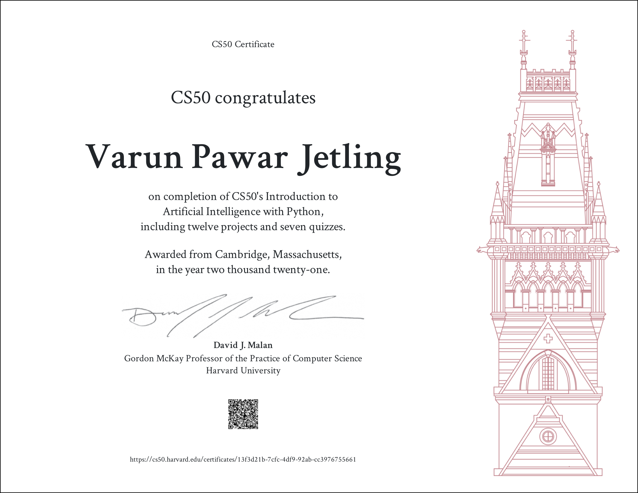 Harvard_CS50_AI_Certificate